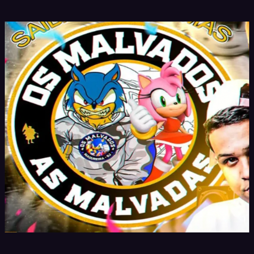 Logo da turma Os Malvados