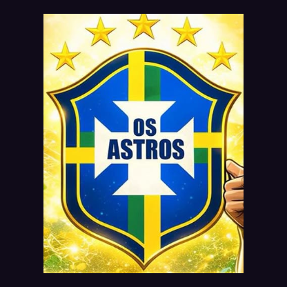 Logo da turma Os Astros