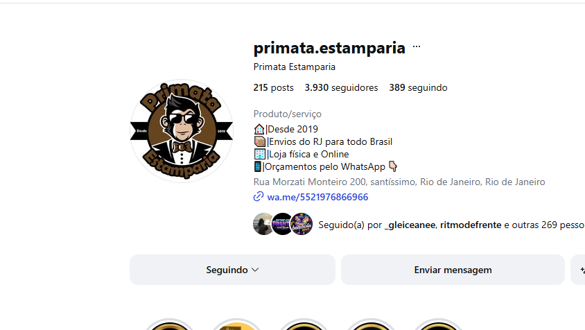 Logo Primata Estamparia